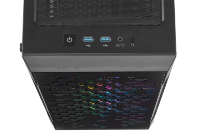 Corsair iCue 220T RGB Black Tempered Glass, ATX - Svart#5