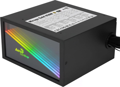 AeroCool Mirage GOLD 850W RGB - Nätaggregat