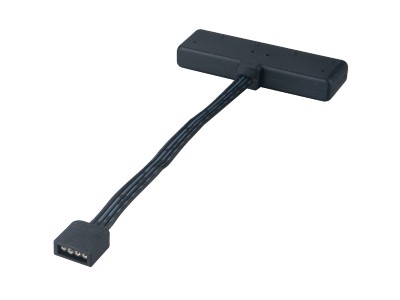 Akasa RGB LED Splitterkabel, 1 till 4 enheter, 10cm, svart#2
