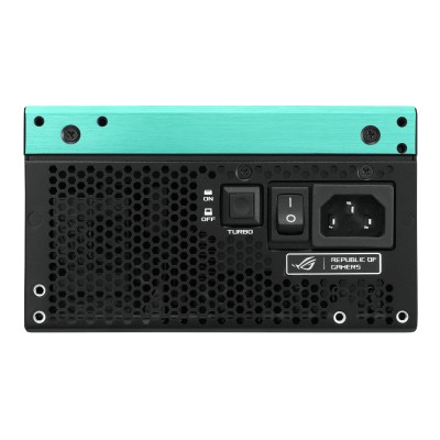 Asus ROG Thor 1200W Platinum III Hatsune Miku Edition, ATX 3.1, 135 mm fläkt, 80PLUS Platinum, semipassivt, löstagbara kablar, OLED display, Aura Sync ARGB#6