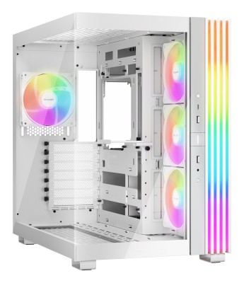 be quiet! Light Base 600 LX White, ATX, ARGB, fönster - Vit#1