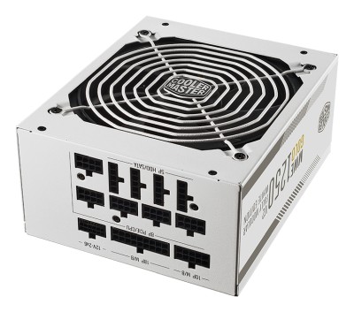 Cooler Master MWE 1250W V2, ATX 3.1, 140 mm fläkt, 80PLUS Gold, semipassivt, löstagbara kablar - Vit#4