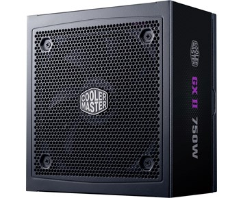Cooler Master GX II, ATX 750W, ATX 3.0, 12 cm fläkt, 80PLUS Gold, löstagbara kablar