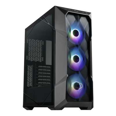 Cooler Master MasterBox TD500 Mesh V2 Black, ATX, USB-C 3.2 Gen2, aRGB - Svart#1