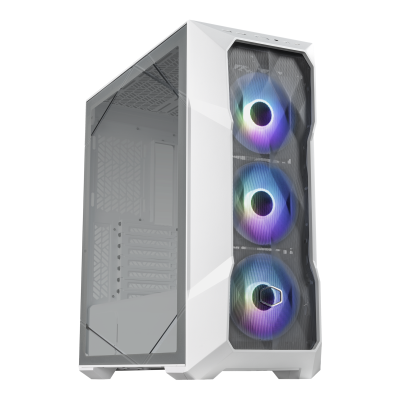Cooler Master MasterBox TD500 Mesh V2 White, ATX, USB-C 3.2 Gen2, aRGB - Vit#1