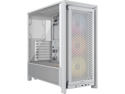 Corsair FRAME 4000D RS ARGB Modular Mid-Tower PC Case, ATX - Vit