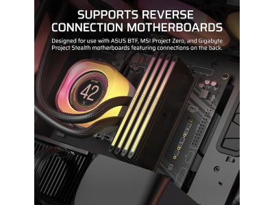 Corsair iCUE LINK 5000T LX RGB, ATX, TG - Svart#5
