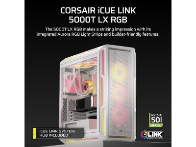 Corsair iCUE LINK 5000T LX RGB, ATX, TG - Vit#2