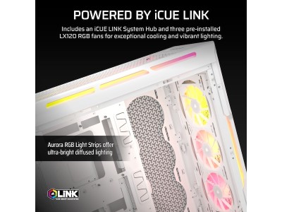 Corsair iCUE LINK 5000T LX RGB, ATX, TG - Vit#3