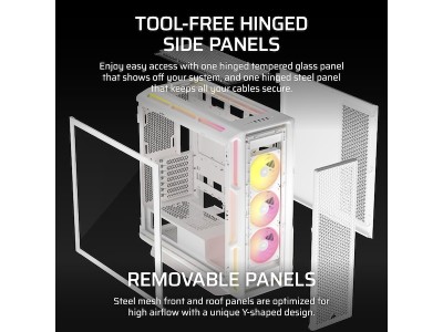 Corsair iCUE LINK 5000T LX RGB, ATX, TG - Vit#8