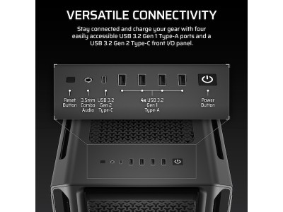 Corsair 5000T, ATX, TG - Svart#8