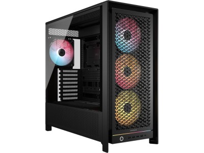 Corsair FRAME 5000D RS ARGB, Tempered Glass, E-ATX - Svart