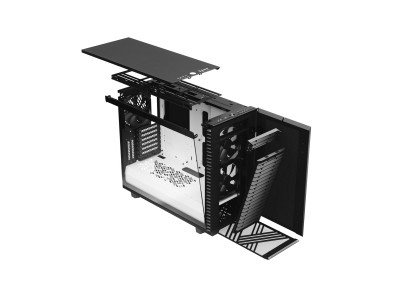 Fractal Design Define 7 Tempered Glass, ATX, USB-C - Svart/Vit#7