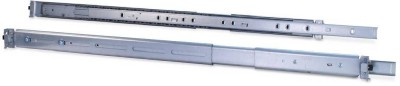 Rackskenor Inter-Tech teleskopiska 26"/650mm - Silver
