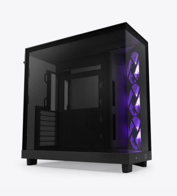 NZXT H6 Flow RGB, Mid Tower Case, ATX - Svart#1