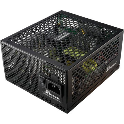 Seasonic Prime Titanium Fanless 600W, ATX, 80PLUS Titanium, fläktlöst, löstagbara kablar