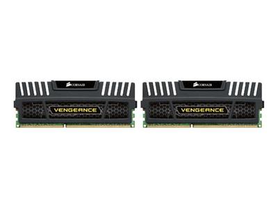 8 GB (2x4GB) DDR3-1600 Corsair Vengeance CL9 (PC3-12800), 1,5V