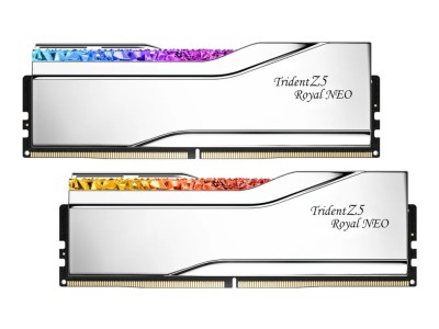 48 GB (2x24GB) DDR5-8400 G.Skill Trident Z5 Royal Neo RGB Silver CL40, AMD EXPO#2