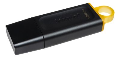 128 GB Kingston DataTraveler Exodia M, USB 3.2, Svart/röd#1