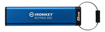8 GB Kingston Ironkey Keypad 200C, USB-C