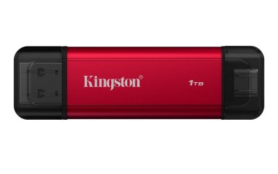 1 TB Kingston Dual Portable SSD, USB-C/USB-A 3.2 Gen.2