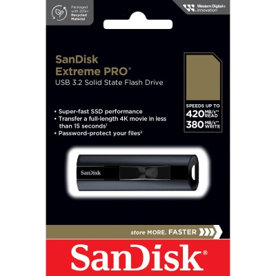 128 GB SanDisk Extreme PRO Solid State Flash Drive USB 3.2#2