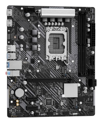 ASRock B760M-H2/M.2 Moderkort - Intel B760 - Intel LGA1700 socket - DDR5 RAM - Micro-ATX#5