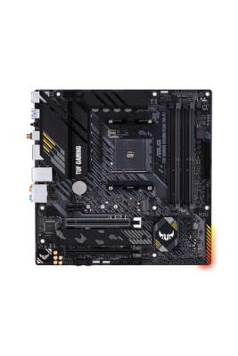 Asus TUF GAMING B550M-PLUS (WI-FI), AMD Socket AM4, B550, MicroATX, 4xDDR4, CrossFireX, 2xPCI Express, 2xM.2 + SATA3 RAID, HDMI/DP, 7.1-ljud, USB-C, GigaLAN, WiFi 6, Bluetooth, Aura RGB#2
