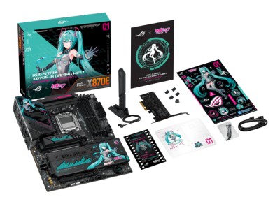 Asus ROG STRIX X870E-H GAMING MIKU WIFI7 Hatsune Miku Edition, AMD AM5, ATX, 4xDDR5, 3xPCI Express, 4xM.2 + SATA3 RAID, HDMI/2xUSB4, USB-C, 5Gbe LAN, WiFi 7, Bluetooth 5.4, Aura Sync RGB#8