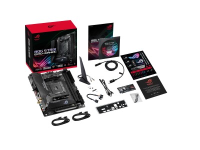 Asus ROG Strix B550-I GAMING, AMD Socket AM4, B550, Mini-ITX, 2xDDR4, PCI Express, 2xM.2 + SATA3 RAID, HDMI/DP, SupremeFX 7.1-ljud, USB-C, 2.5Gbe LAN, WiFi 6, Bluetooth, Aura Sync RGB#4