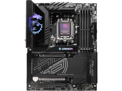 MSI MPG X870E Carbon WiFi, AMD Socket AM5, ATX, 4xDDR5, 3xPCI Express, 4xM.2 + SATA3 RAID, HDMI/2xUSB4, 5GbE+2.5GbE LAN, WiFi 7, Bluetooth 5.4, Mystic Light RGB Lighting#2