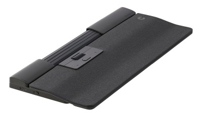 Contour Design SliderMouse Pro Wired with Regular wrist rest, USB - Mörkgrå