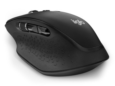 iiglo MX Multi trådlös mus 2,4 GHz och Bluetooth dubbelt läge, tyst, ergonomiskt, uppladdningsbart, 2 rullh#3