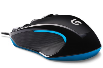 Logitech G300s Gaming Mouse, 2500 dpi, 7 färgs-LED, USB - Svart#1