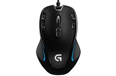 Logitech G300s Gaming Mouse, 2500 dpi, 7 färgs-LED, USB - Svart#2
