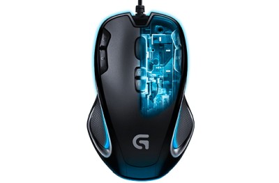 Logitech G300s Gaming Mouse, 2500 dpi, 7 färgs-LED, USB - Svart#4
