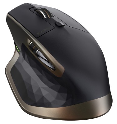 Logitech MX Master Wireless Mouse, RF/Bluetooth, 1000 dpi - Svart#1