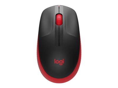 Logitech M190, 1000 dpi - Röd