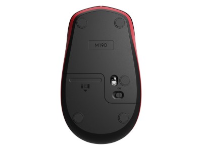 Logitech M190, 1000 dpi - Röd#5