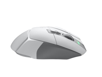 Logitech G502 X Lightspeed Wireless, 25600 dpi, 13 programmerbara knappar, HERO-sensor, RGB - Vit#5