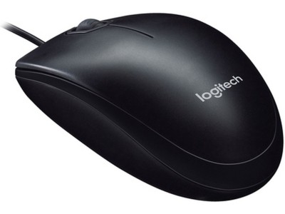 Logitech M100, 1000 dpi - Svart