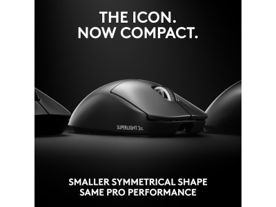 Logitech G Pro X Superlight 2c Wireless Gaming Mouse, 44000 dpi, 51g - Svart#2