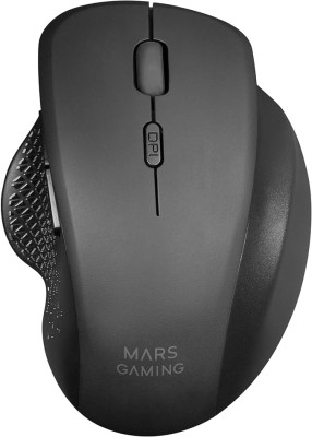Mars Gaming Svart ergonomisk trådlös mus#1