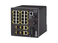CISCO IOT Cisco Industrial Ethernet 2000 Series - Switch - Administrerad - 16 x 10/100 + 2 x kombinerad Fast Ethernet SFP + 2 x Fast Ethernet SFP - DIN-skenmonterbar