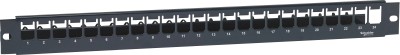 19" Patchpanel Schneider, Actassi, 24xRJ45, Cat6, 1U