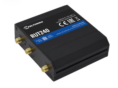 Trådlös 3G/4G-router Teltonika RUT240, WiFi 4, 2 LTE antenner, SIM-slot#2