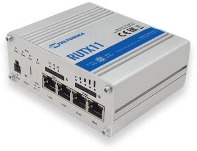 Trådlös 4G-router Teltonika RUTX11, WiFi 5 Wave2, Bluetooth, Dual SIM