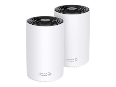 TP-Link Deco XE75 Pro (2-pack) Wi-Fi 6E AXE5400 Whole-Home Mesh Wi-Fi System