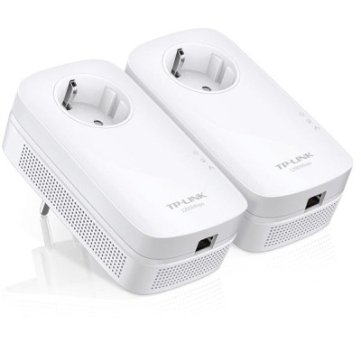 TP-Link TL-PA8010P KIT AV1200 Gigabit Passthrough Powerline Starter Kit, 1200Mbps