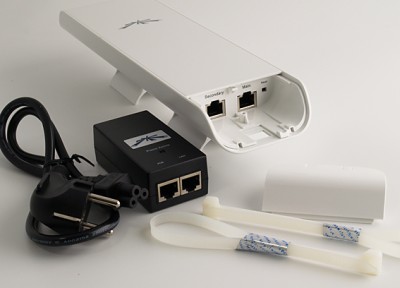 Ubiquiti Networks Nanostation M2, 2,4 GHz antenn inkl PoE-adapter